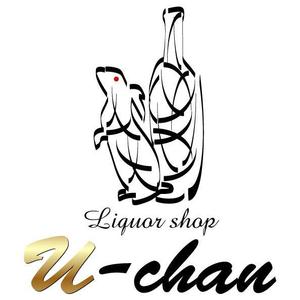 さんの「Liquor shop U-chan」のロゴ作成への提案