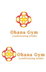 yuu--ga (yuu--ga)さんのパーソナルトレーニングジム【Ohana Gym】のロゴマーク作成依頼への提案