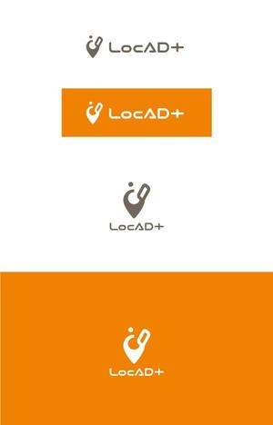 smoke-smoke (smoke-smoke)さんのサービス開始5周年を迎えた位置情報広告サービス「LocAD+」のロゴ作成への提案