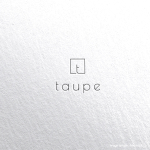 tsugami design (tsugami130)さんの美容院 taupe のロゴデザインへの提案