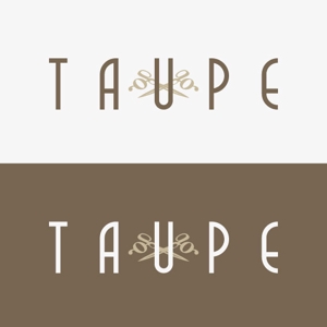 m_flag (matsuyama_hata)さんの美容院 taupe のロゴデザインへの提案