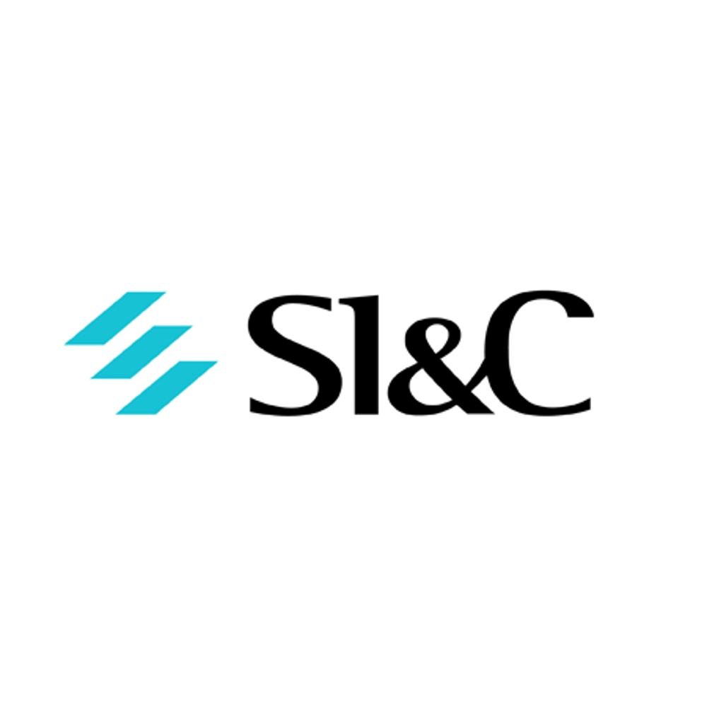 会社ロゴ「SI&C」の作成
