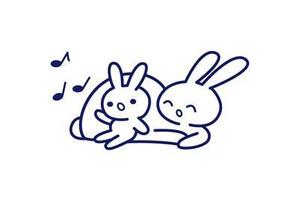 FUKUKO (fukuko_23323)さんの可愛いうさぎ（卯）のイラストへの提案