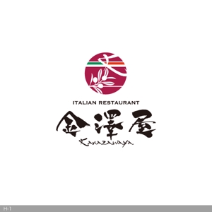 flamingo007 (flamingo007)さんのイタリアンレストラン【金澤屋】のロゴへの提案