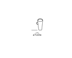 Gpj (Tomoko14)さんのカフェ「cafe aToDe」のロゴデータ依頼への提案