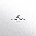 tsugami design (tsugami130)さんのカフェ「cafe aToDe」のロゴデータ依頼への提案
