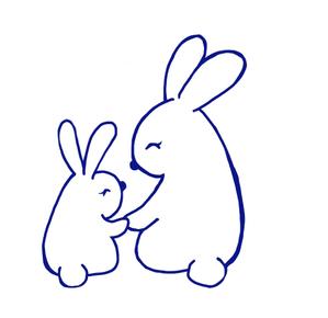 hana. (gox2sanada)さんの可愛いうさぎ（卯）のイラストへの提案