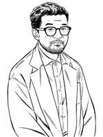 ウエタペ (UeTaPaint)さんのクリニック院長のイラストをお願いしますへの提案