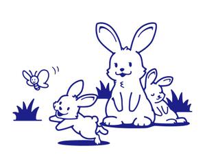 aureolin86 (aureolin86)さんの可愛いうさぎ（卯）のイラストへの提案