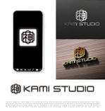 tog_design (tog_design)さんのインフルエンサーマーケティング会社「KAMI STUDIO」のロゴへの提案