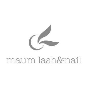teppei (teppei-miyamoto)さんのネイルとまつエクのお店　maumlash＆nail、MaumLash＆Nail　のロゴへの提案