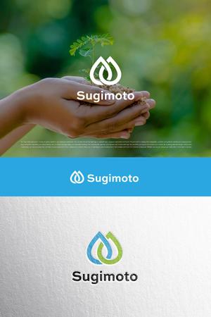 YOO GRAPH (fujiseyoo)さんのLPガス販売、水道設備屋　「Sugimoto」または「スギモト」のロゴへの提案
