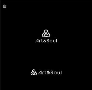 NJONESKYDWS (NJONES)さんのNFTアートを提供する事業会社「Art&Soul 」のブランドロゴへの提案