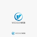 T2 (t2design)さんのWEB制作会社「株式会社WEDGEWEB」のロゴへの提案
