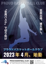 佐藤 (Chisato_Satoh)さんのバスケットボールチームの宣伝ポスターへの提案