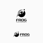 atomgra (atomgra)さんのパーソナルトレーニングジム「FROG」のロゴへの提案
