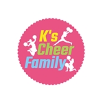 mtoshi_design (mtoshi_lan)さんのキッズチアダンスチーム「K's Cheer Family」のチームロゴへの提案
