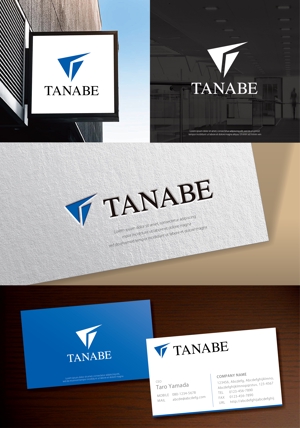 hi06_design (hi06)さんの新会社「株式会社TANABE」のロゴデザイン募集への提案