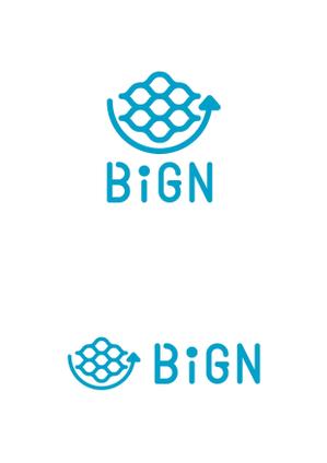 oyama_k (oyama_k)さんの廃漁網回収・再生の活性化に向けたアクティビティ「BiGN」のロゴへの提案