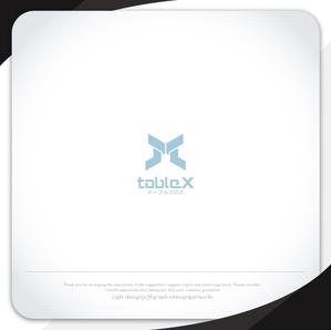 XL@グラフィック (ldz530607)さんの新設企業「tableX株式会社」の企業ロゴ制作への提案