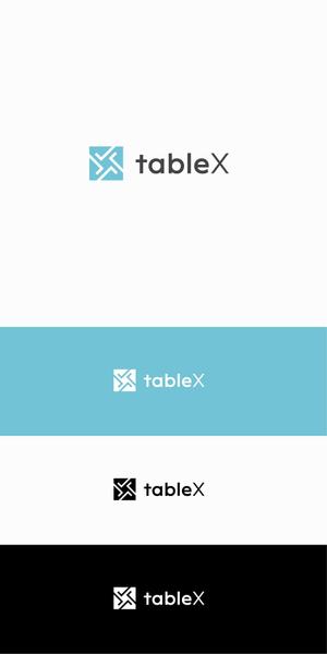 designdesign (designdesign)さんの新設企業「tableX株式会社」の企業ロゴ制作への提案