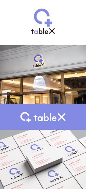 NR design (ryuki_nagata)さんの新設企業「tableX株式会社」の企業ロゴ制作への提案