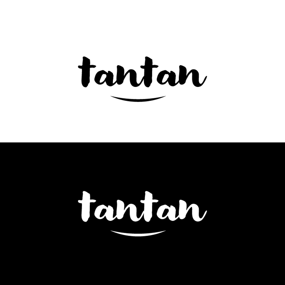 アニバーサリーケーキを売りにしたカフェ「tantan」のロゴ
