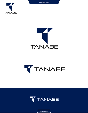 queuecat (queuecat)さんの新会社「株式会社TANABE」のロゴデザイン募集への提案