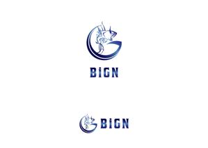 赤星　光流 (yukikaze0213)さんの廃漁網回収・再生の活性化に向けたアクティビティ「BiGN」のロゴへの提案
