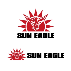 j-design (j-design)さんのアパレルブランド「SUN  EAGLE」のロゴへの提案
