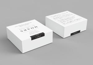 Product_s (Product_s)さんの製品名[シャボン」。固形石鹸箱のデザインへの提案