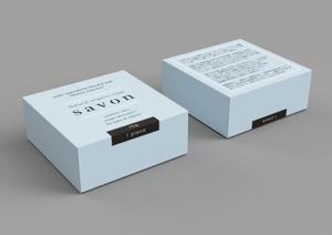 Product_s (Product_s)さんの製品名[シャボン」。固形石鹸箱のデザインへの提案