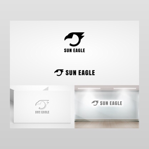 Yolozu (Yolozu)さんのアパレルブランド「SUN  EAGLE」のロゴへの提案
