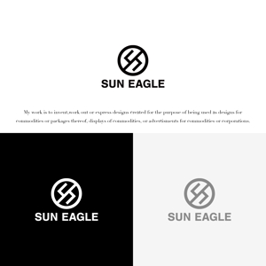 KT (KANJI01)さんのアパレルブランド「SUN  EAGLE」のロゴへの提案