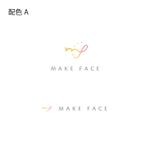 スタジオきなこ (kinaco_yama)さんのハイフ、ハイドラフェイシャルの美容サロン「MAKE FACE」のロゴへの提案