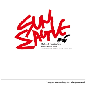 customxxx5656 (customxxx5656)さんのアパレルブランド「SUN  EAGLE」のロゴへの提案