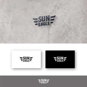 SSH Design (s-s-h)さんのアパレルブランド「SUN  EAGLE」のロゴへの提案