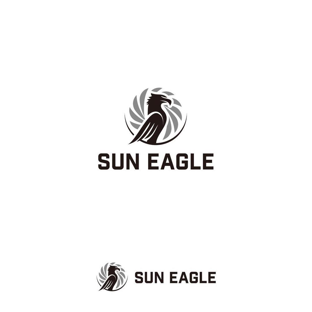 アパレルブランド「SUN  EAGLE」のロゴ