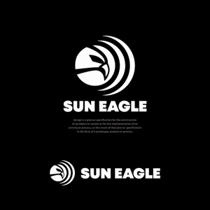 s m d s (smds)さんのアパレルブランド「SUN  EAGLE」のロゴへの提案