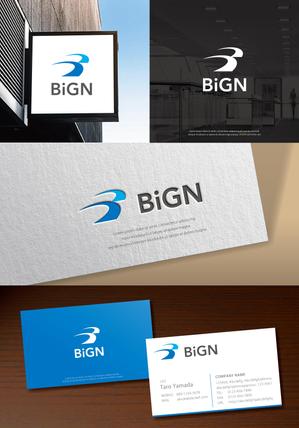 hi06_design (hi06)さんの廃漁網回収・再生の活性化に向けたアクティビティ「BiGN」のロゴへの提案