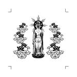 ji-cyan (ji-cyan)さんの永代供養墓に、サンドブラストにて彫刻する聖観世音菩薩様立像のイラストへの提案