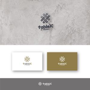 SSH Design (s-s-h)さんの新設企業「tableX株式会社」の企業ロゴ制作への提案
