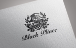 ORI-GIN (ORI-GIN)さんのメンコン（メンズコンセプトカフェ)「Black Prince」のロゴへの提案