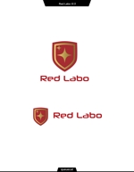 queuecat (queuecat)さんのカーコーティング、洗車のお店「Red-Labo（レッドラボ）」のロゴ作成への提案