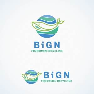 Miyagino (Miyagino)さんの廃漁網回収・再生の活性化に向けたアクティビティ「BiGN」のロゴへの提案