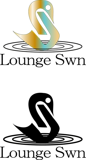 STAR003さんの高級ラウンジ「Swn」のロゴ制作への提案