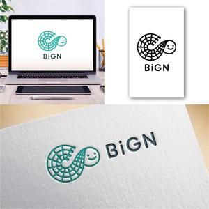 Hi-Design (hirokips)さんの廃漁網回収・再生の活性化に向けたアクティビティ「BiGN」のロゴへの提案