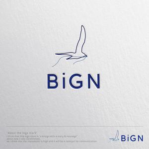 ヴェルデザイン (sklibero)さんの廃漁網回収・再生の活性化に向けたアクティビティ「BiGN」のロゴへの提案
