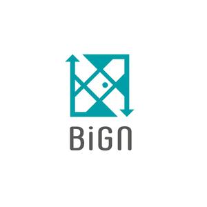 tetsuya_design (canvar)さんの廃漁網回収・再生の活性化に向けたアクティビティ「BiGN」のロゴへの提案