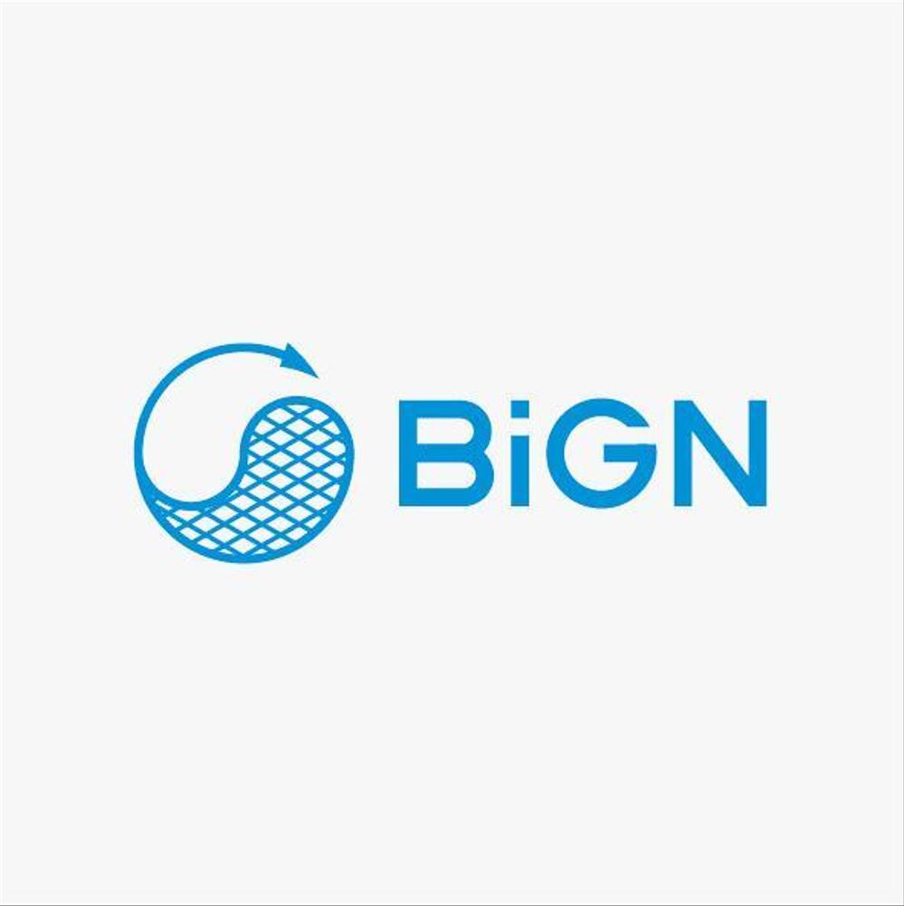 廃漁網回収・再生の活性化に向けたアクティビティ「BiGN」のロゴ